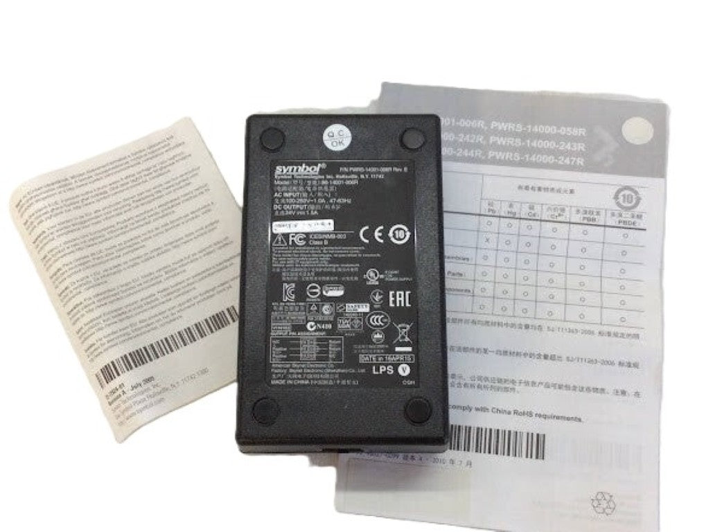 Symbol PWRS-14001-006R Genuine ZEBRA Power Supply 24V 1.5A (NEW In Box)