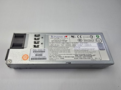 Supermicro PWS-1K02A-1R 1000W 1U Redundant Power Supply