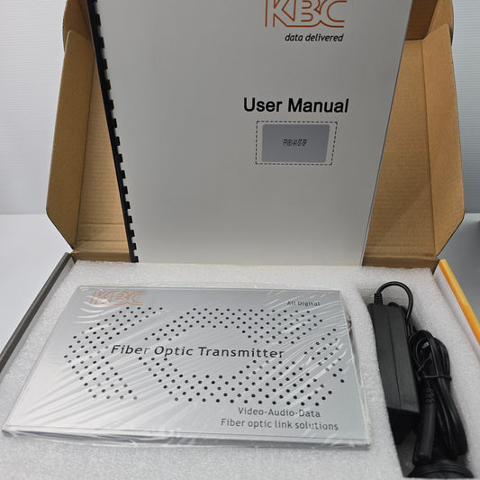 KBC FPVB1-IB1-ST-SP Fiber Optic Transmitter (NEW In Box)