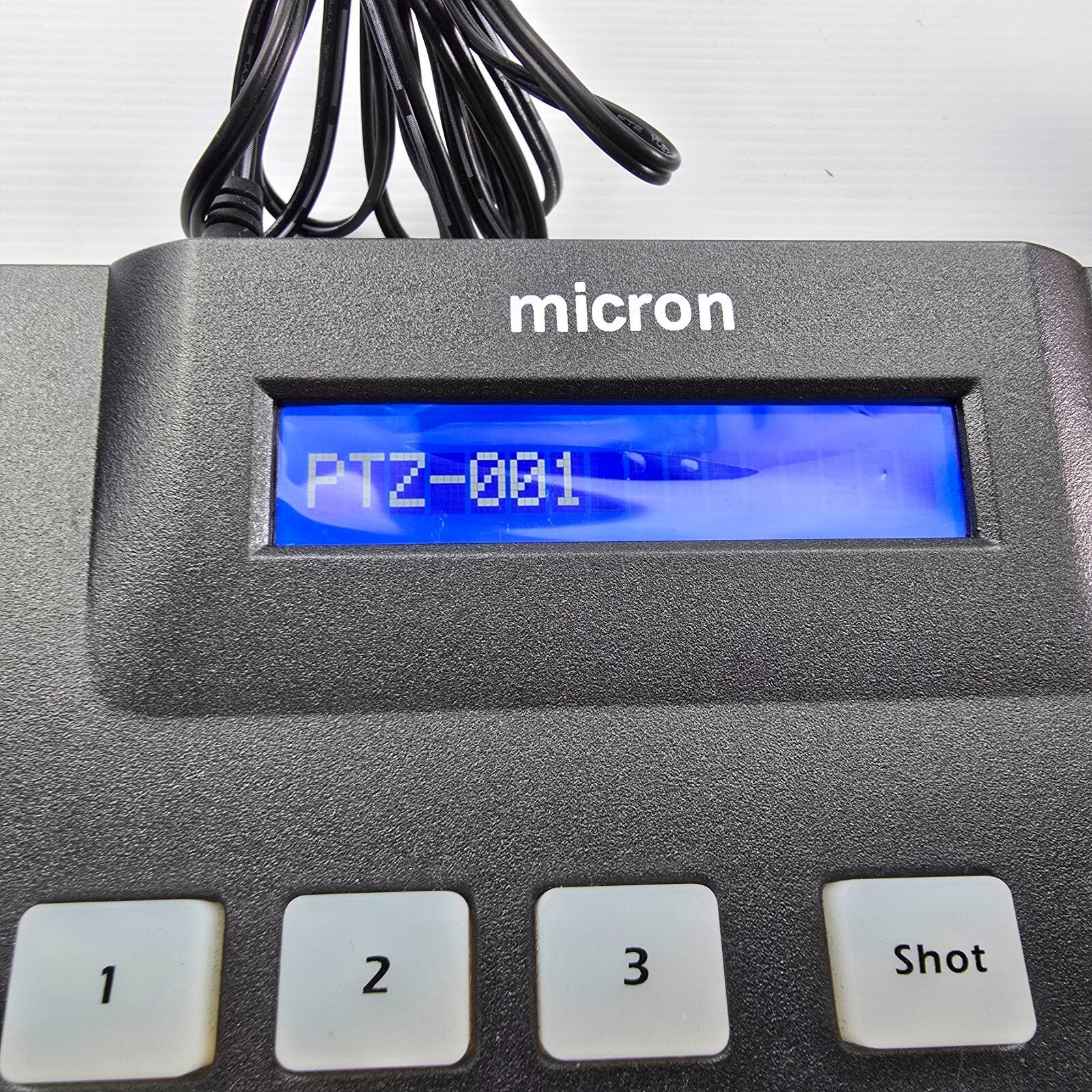Micron CMA1099 PTZ Camera Keyboard Control Pan Tilt w\ PSU (USED ...