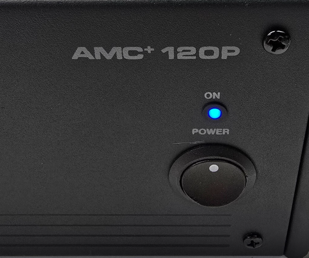 Australian Monitor AMC+120P 120W Power Amplifier 100 volt or 4ohm 2RU (PreOwned)