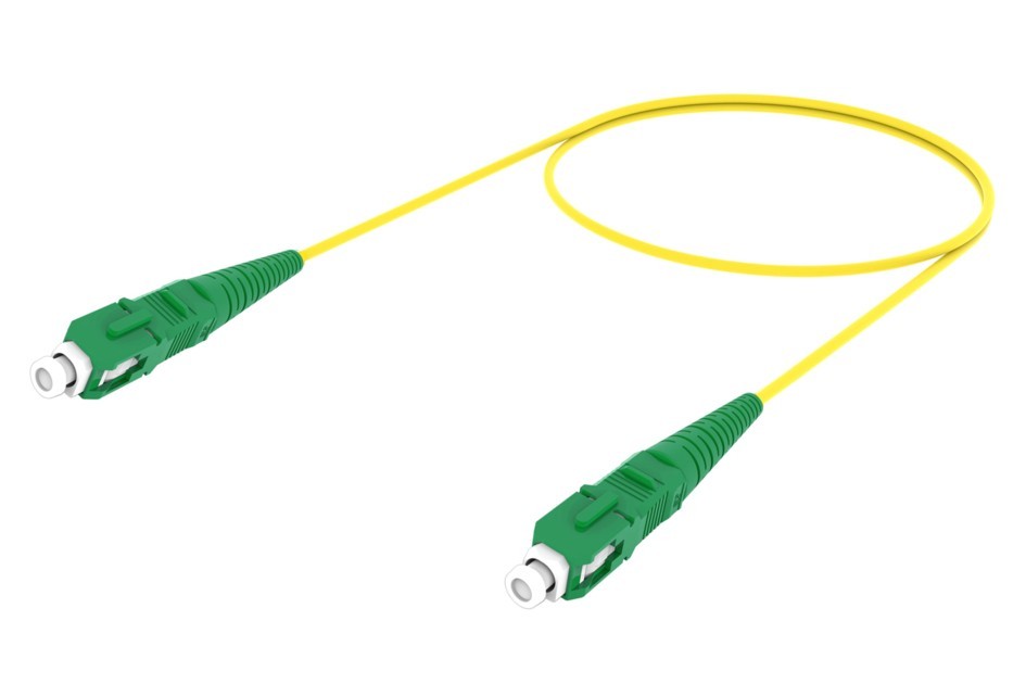 COMMSCOPE CZ4306-000 Fiber Optic Patch Cord Simplex SC/APC yellow 3.5m (NEW)
