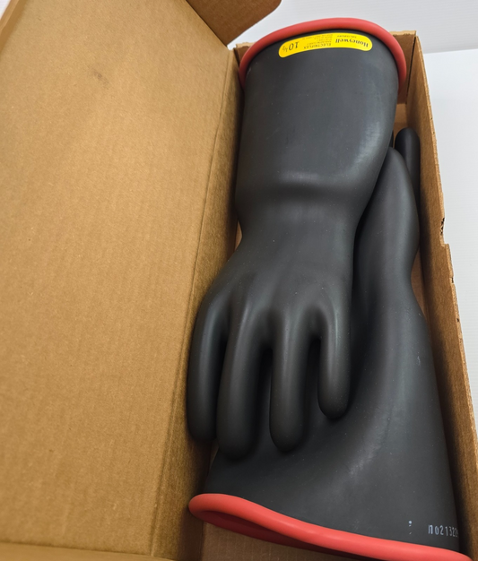 Honeywell NG216BCRB/10H ELECTRIFLEX CLASS 2 RUBBER INSULATING GLOVES Size 10 NEW