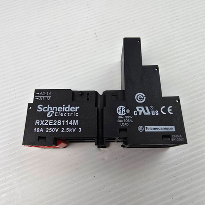 SCHNEIDER RXZE2S114M Relay Socket RXM2 RXM4 Harmony screw [10 Pack] (NEW)