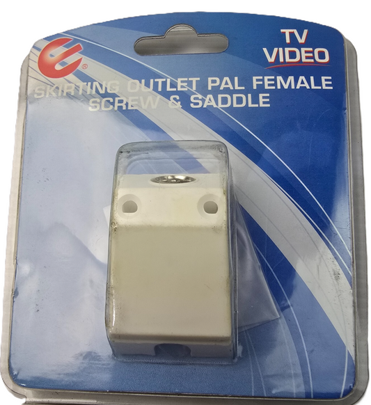 JONSA-ELLIES BPAPO1 PAL RF Female Skirting Outlet Screw & Saddle (NEW Sealed)