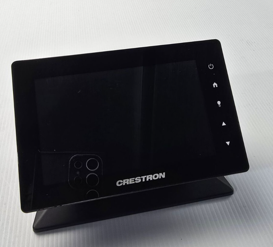 CRESTRON TSW-550-B-S 5” Touch Screen Black Smooth & Tabletop Kit (PreOwned)