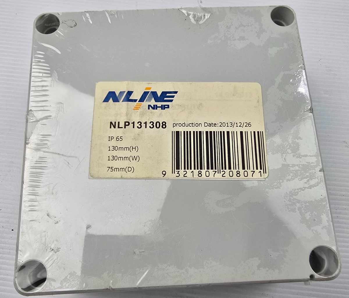 Npl Box NHP NLP131308 NLINE Terminal Box Plastic IP65 130x130xD75mm Grey (NEW ...