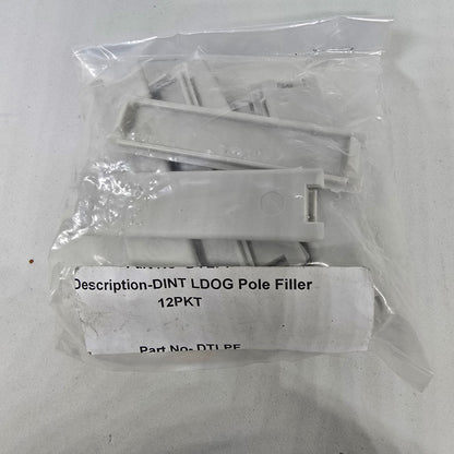 [36PCS] NHP DTLPF DIN-T Acc Pole Filler Ext Length for 63mm Cutout  (NEW Sealed)