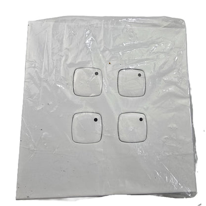 HPM H2C4-1SSU2WE iControl 4 white button S/S Euro Keypad SELV Only (NEW In Box)