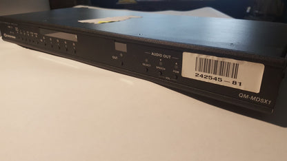 Crestron QM-MD5X1 QuickMedia Distribution Switcher Audio Processor (PreOwned)