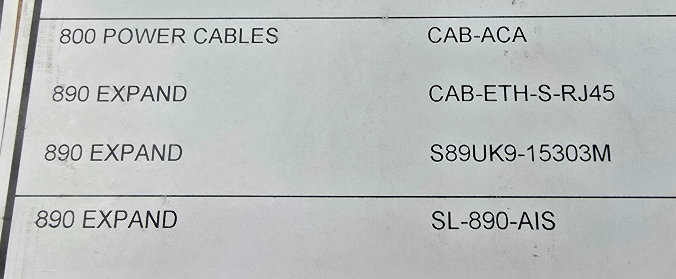 Cisco C891F-K9 890 Series Integrated Services Router (NEW In Box)