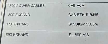Cisco C891F-K9 890 Series Integrated Services Router (NEW In Box)