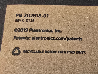 Plantronics 201853-01 DA90 Audio Processor Adaptor For HW520 Headset (NEW)