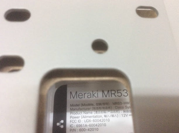Cisco MR53-HW Meraki Wireless Access Point (NEW In Box)
