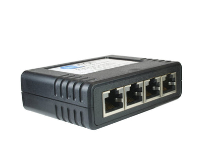 EQL E10170 Quad RJ45 Adaptor, 1 to 4 RJ45 Jack