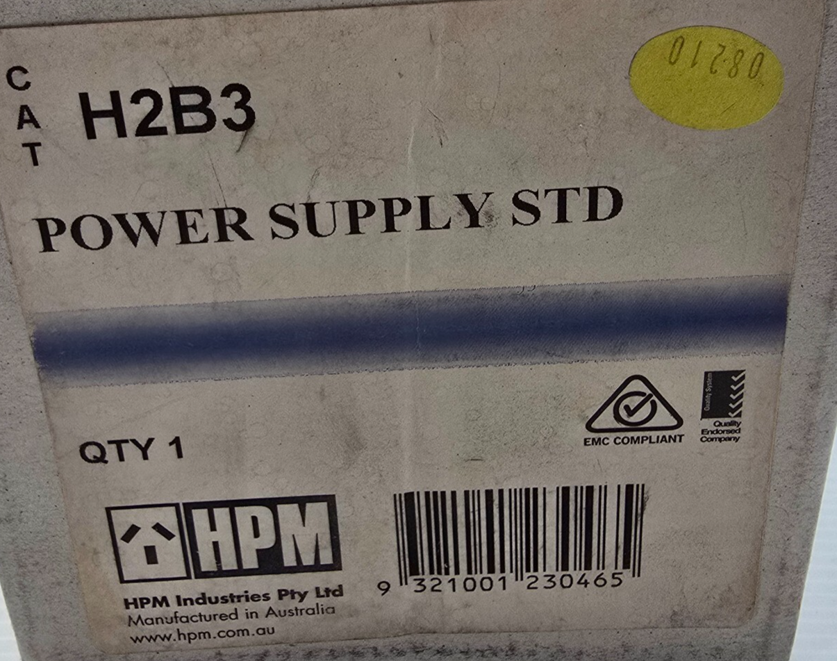 HPM H2B3 iControl POWER SUPPLY (STANDARD) SELV 24Vac to 22V DC 1.5A NEW In Box