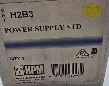 HPM H2B3 iControl POWER SUPPLY (STANDARD) SELV 24Vac to 22V DC 1.5A NEW In Box