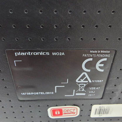 Plantronics WO2A Wireless Communications System Base Unit (USED No Acc)