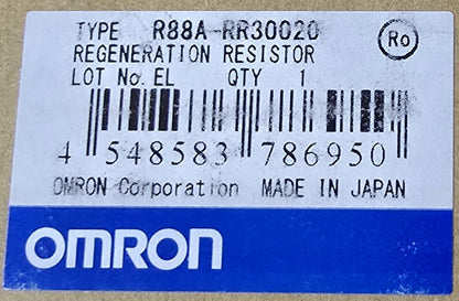 Omron R88A-RR30020 Regeneration Resistor 20Ω, 60W, 300W, Compatible 1S Servo