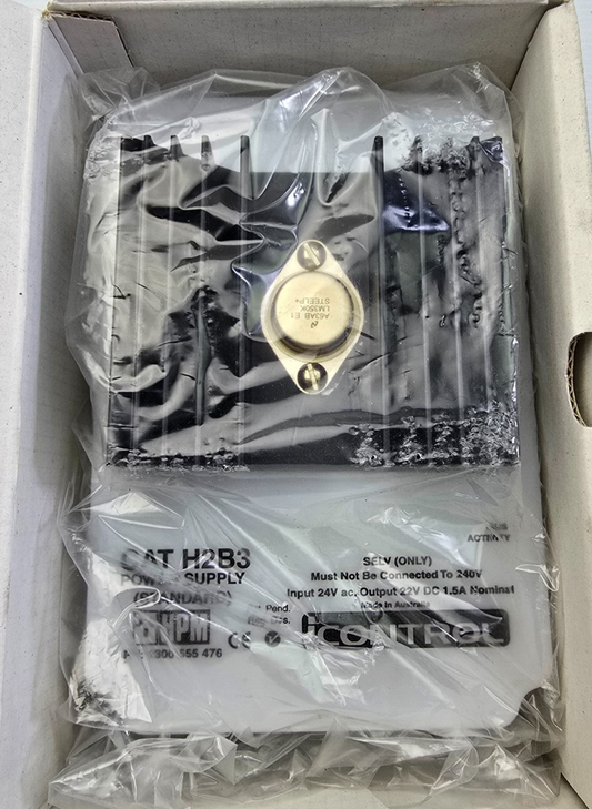 HPM H2B3 iControl POWER SUPPLY (STANDARD) SELV 24Vac to 22V DC 1.5A NEW In Box