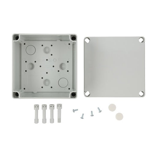 NHP NLP131308 NLINE Terminal Box Plastic IP65 130x130xD75mm Grey (NEW)