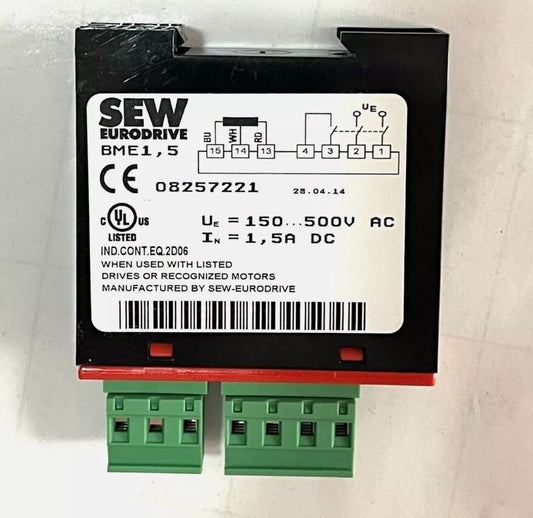 SEW rectifier module BME1.5 08257221 150...500V 1.5A DC