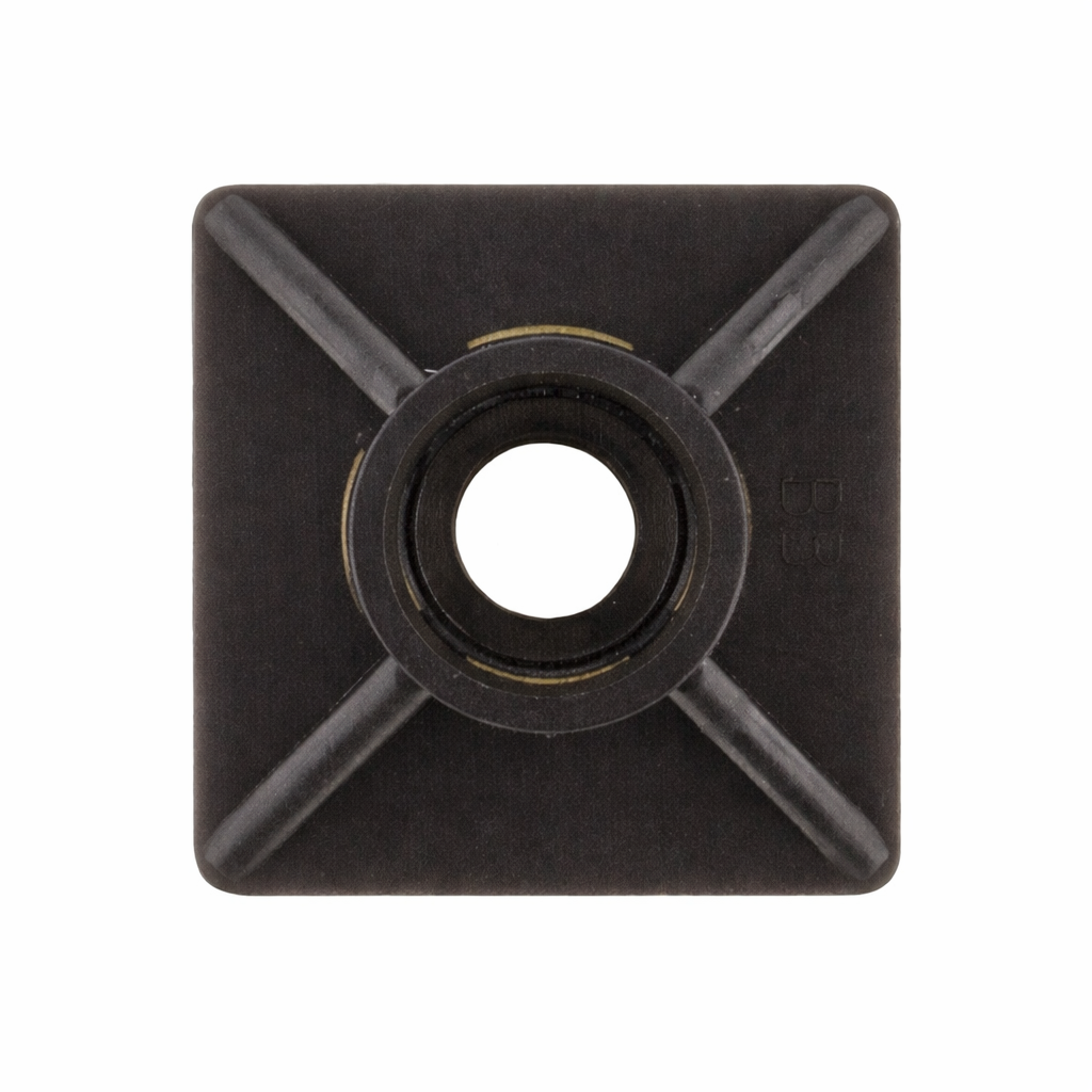 JayLec CT4012 Cable Tie Base/Mount 19x19mm Max 3.5mm [1000Pack] (NEW Sealed)