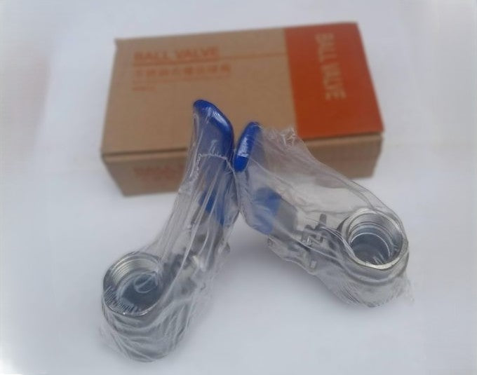 OEM HFQ11F 1/2 Inch 304 SS Ball Valve Internal Thread (2 Pack] (NEW In Box)