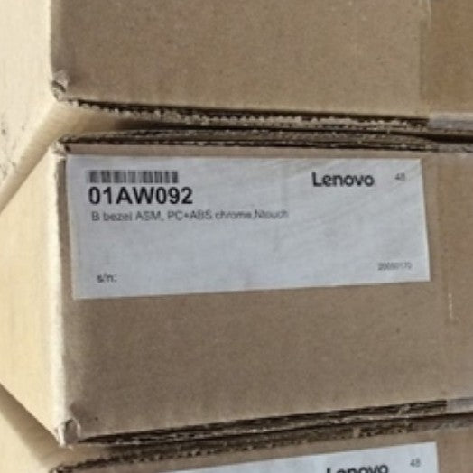 Lenovo 01AW092 B Bezel Chrome Non-Touch LCD Front Frame (NEW In Box)