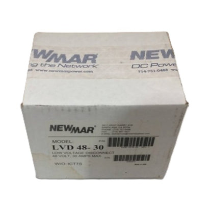 Newmar LVD 48-30 Low Voltage Disconnect 48V DC 30A Positive Ground (NEW In Box)
