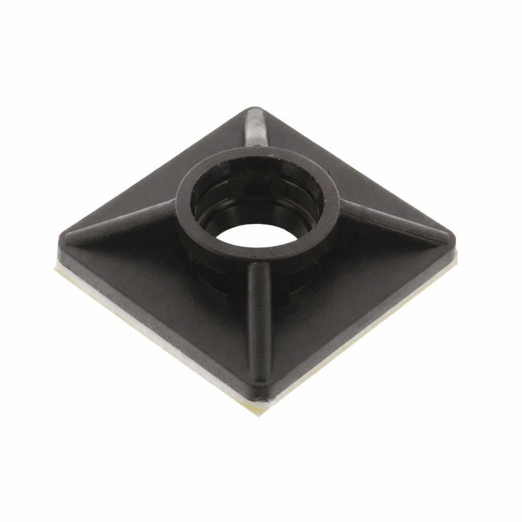 JayLec CT4012 Cable Tie Base/Mount 19x19mm Max 3.5mm [1000Pack] (NEW Sealed)