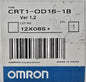 OMRON CRT1-OD16-1B CompoNet, 16 outputs, PNP, 0.5 A, 24 VDC, screw terminals