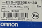OMRON E3S-RS30E4-30 Photoelectric, retroreflective, 300mm, DC, 3wire, NPN, 2m