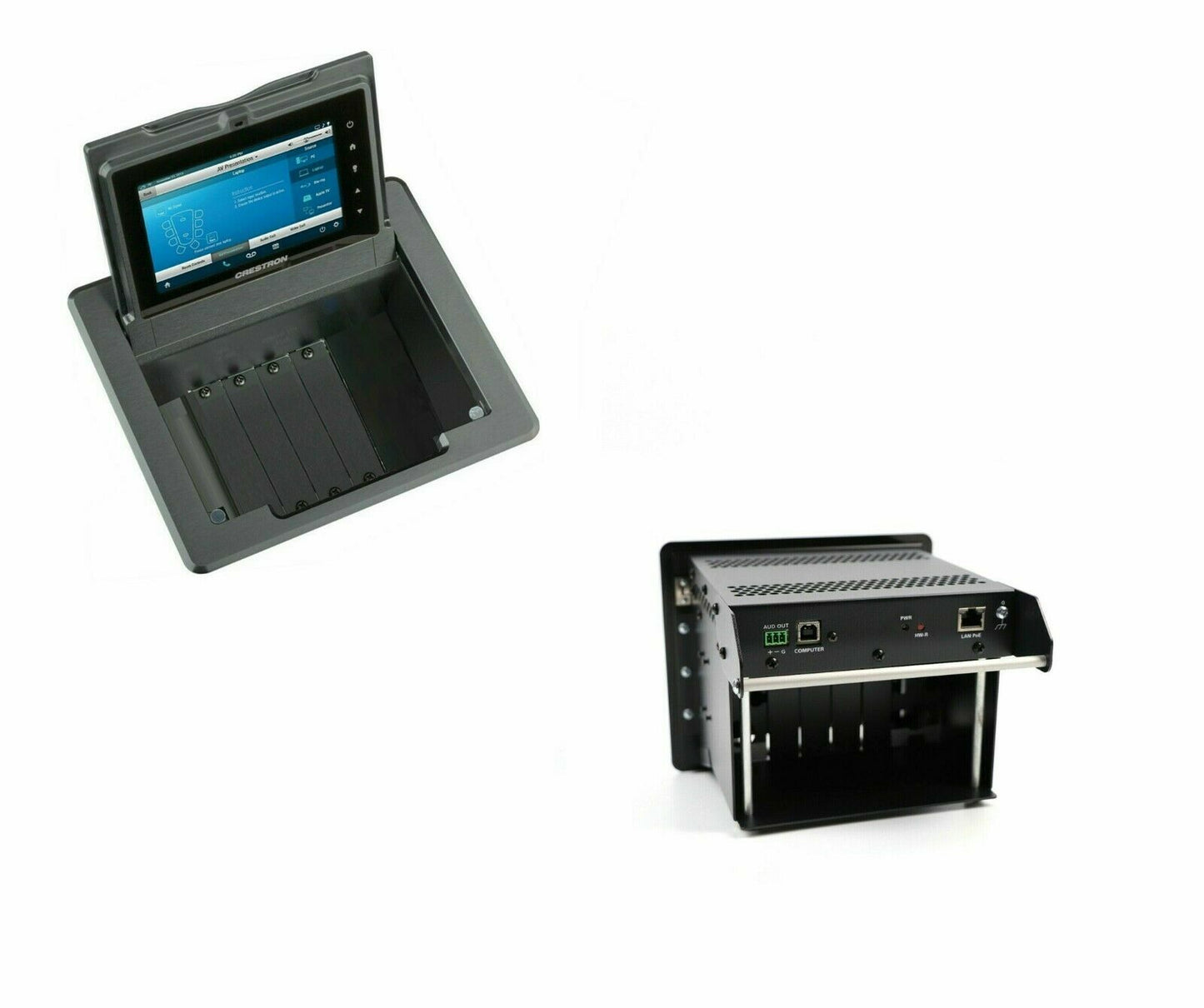 Crestron FT-TS600-BALUM Flip Top Touch Screen Media Center (Pre-Owned)