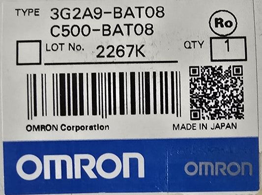 OMRON 3G249-BAT08 BACKUP BATTERY FOR CPM2B