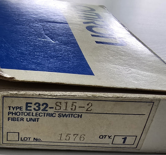 OMRON E32-S15-2 Fibre Optic Sensors 1M