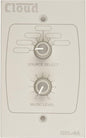 Cloud Electronics RSL-6AW - Remote Music Source Volume Level Control Plate White