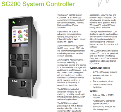 Eaton SC200-00 System Controller