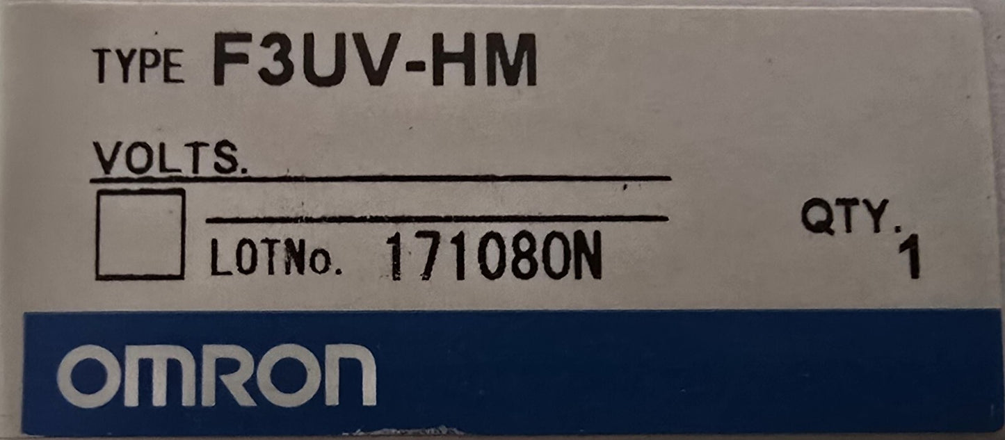 OMRON F3UV-HM UV Power Monitor, Accessories, Head Unit
