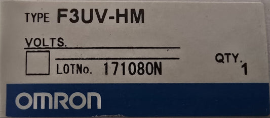 OMRON F3UV-HM UV Power Monitor, Accessories, Head Unit