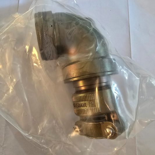 GLENAIR M85049/24-19W Circular MIL Spec Backshell Right Angle Size 24 (NEW)