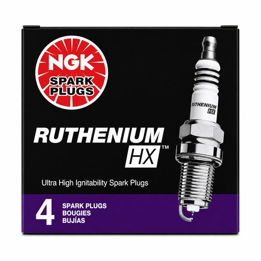 NGK LFER7BHX [4 Pack] 95125 Ruthenium HX Spark Plug (NEW In Box)