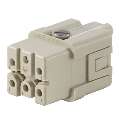 Weidmuller 1912460000 HDC HQ 5 FC Heavy-Duty Connector Module 5-Pole (NEW)