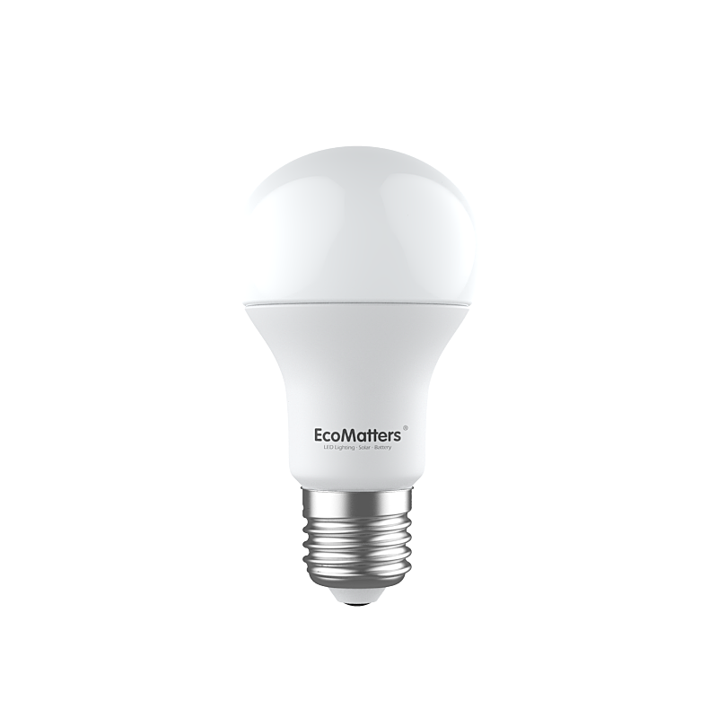 Ecomatters EM-BA60NEW06-14 [2 Pack] 6.5W LED Bulb E27 3000K Warm White (NEW)