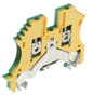 Weidmuller WPE 2.5 1010000000 Earth Terminal Block 2.5mm² Green/Yellow