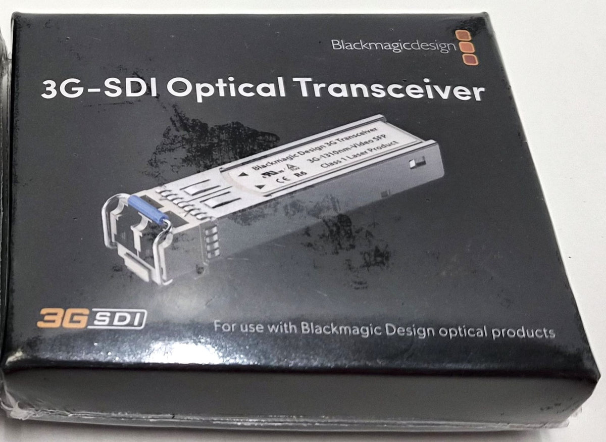 Blackmagic-Design ADPT-3GBI/OPT 3G-SDI Optical SFP Module (New Sealed)