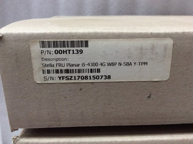 Lenovo 00HT139 Stella Planar i5-4300 4G W8P Laptop Motherboard (NEW In Box)