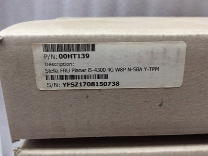 Lenovo 00HT139 Stella Planar i5-4300 4G W8P Laptop Motherboard (NEW In Box)