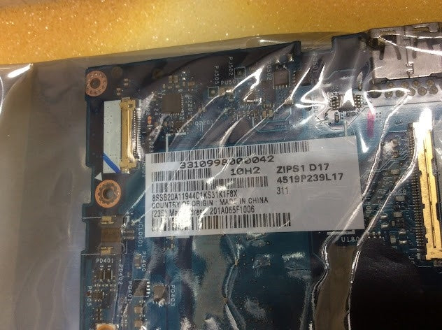 Lenovo 00HT139 Stella Planar i5-4300 4G W8P Laptop Motherboard (NEW In Box)