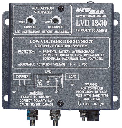 Newmar LVD 12-30 Low Voltage Disconnect 12V DC 30A Battery Protect (NEW In Box)